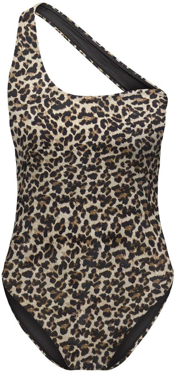 EMP "Onltassy One Shoulder Swimsuit" Badeanzug leopard von Only