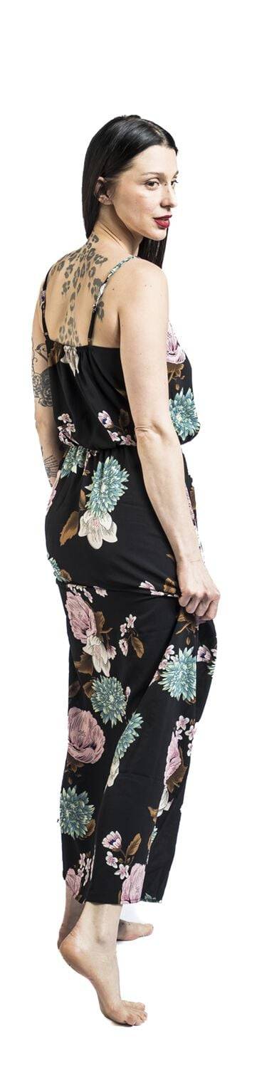 EMP "Onlwinner S/L Maxi Dress NOOS" Langes Kleid Multicolor Von Only