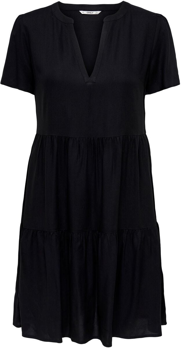 EMP "Onlzally Life S/S Thea Dress NOOS" Kurzes Kleid schwarz von Only