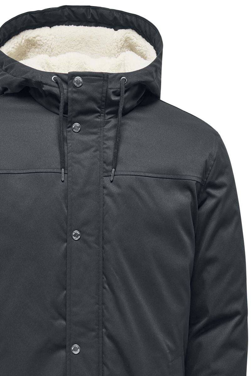 EMP "ONSALEXANDER PARKA OTW VD" Mantel Schwarz Von ONLY And SONS
