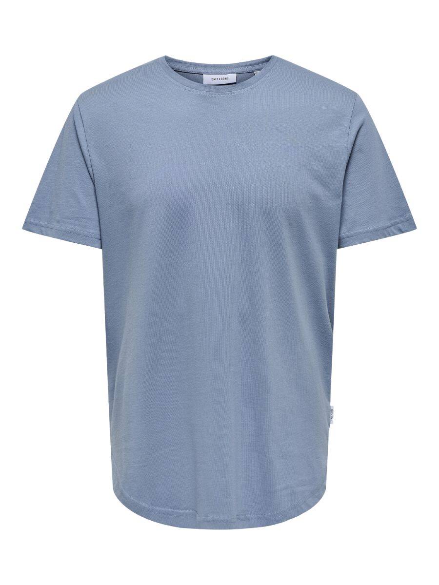 EMP "ONSMatt Longy Tee" T-Shirt blau von ONLY and SONS