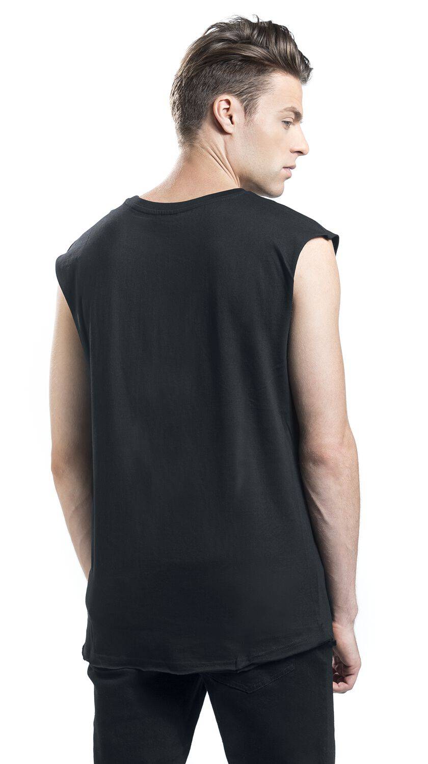 EMP "Open Edge Sleeveless Tee" T-Shirt Schwarz Von Urban Classics