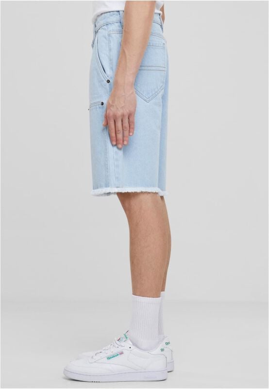 EMP "Open Edge Two Knee Denim Shorts" Short Hellblau Von Urban Classics