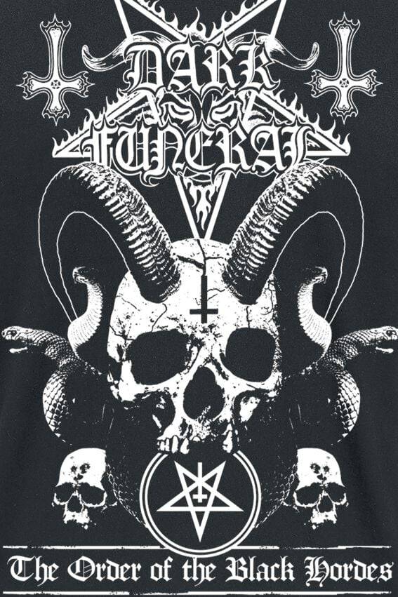 EMP "Order Of The Black Hordes" T-Shirt Schwarz Von Dark Funeral
