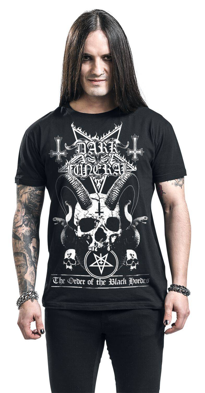 EMP "Order Of The Black Hordes" T-Shirt Schwarz Von Dark Funeral