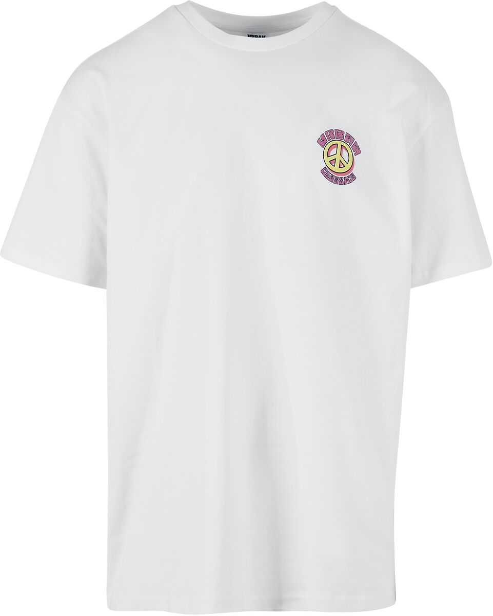 EMP "Organic Big Peace Tee" T-Shirt weiß von Urban Classics