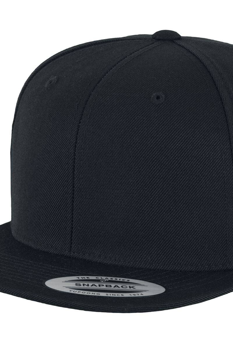 EMP "Organic Cotton Snapback" Cap Schwarz Von Flexfit