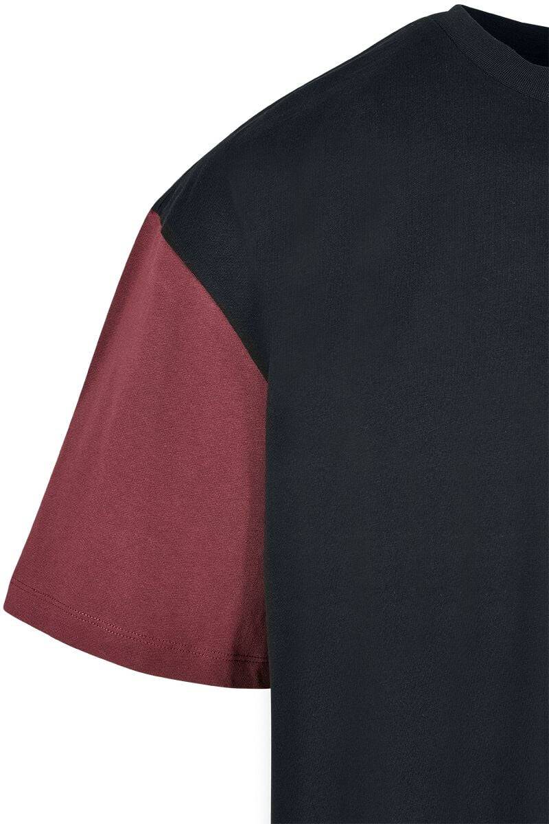EMP "Organic Oversized Colorblock Tee" T-Shirt Schwarz Von Urban Classics