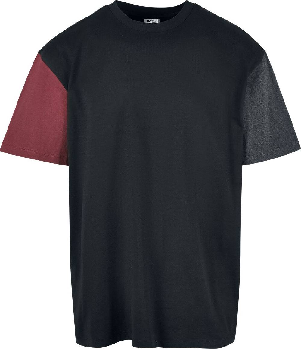 EMP "Organic Oversized Colorblock Tee" T-Shirt schwarz von Urban Classics