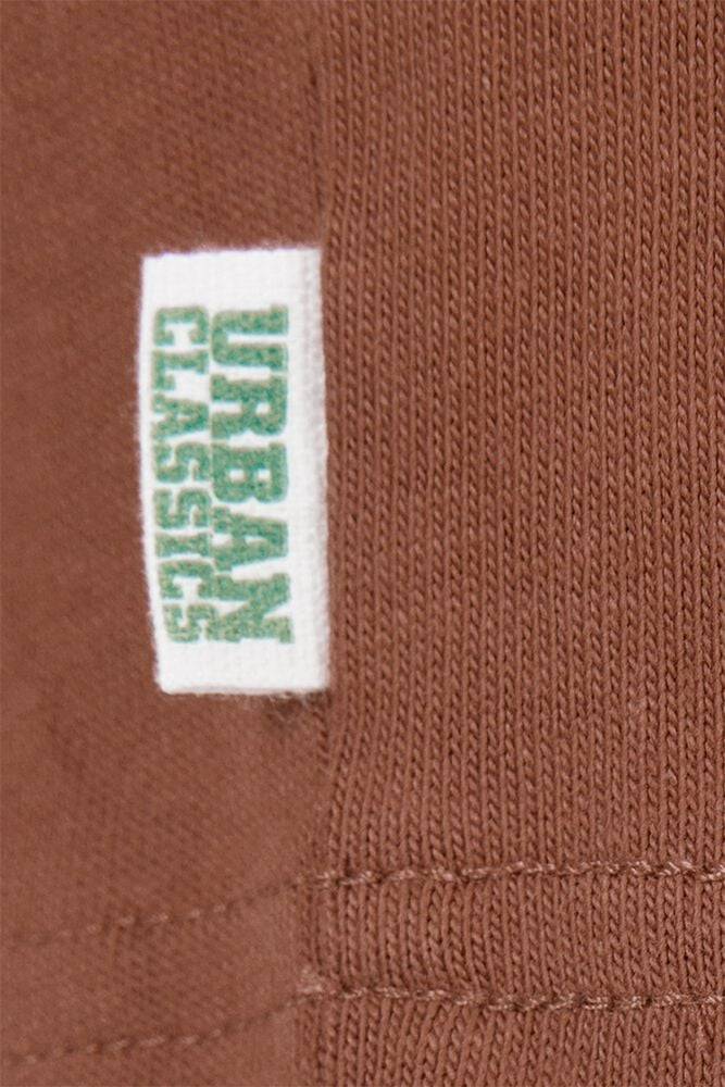 EMP "Organic Oversized Sleeve Tee" T-Shirt Rotbraun Von Urban Classics