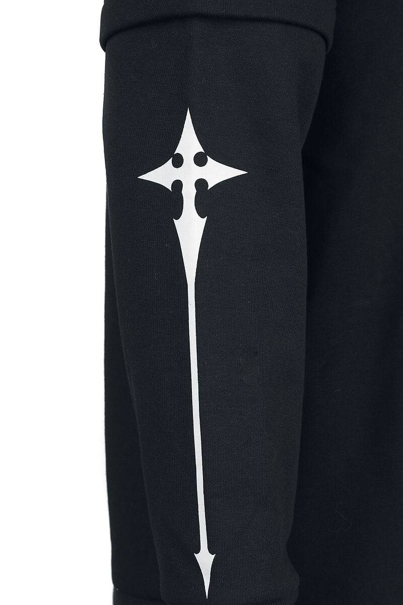 EMP "Organisation XIII" Kapuzenpullover Schwarz/anthrazit Von Kingdom Hearts