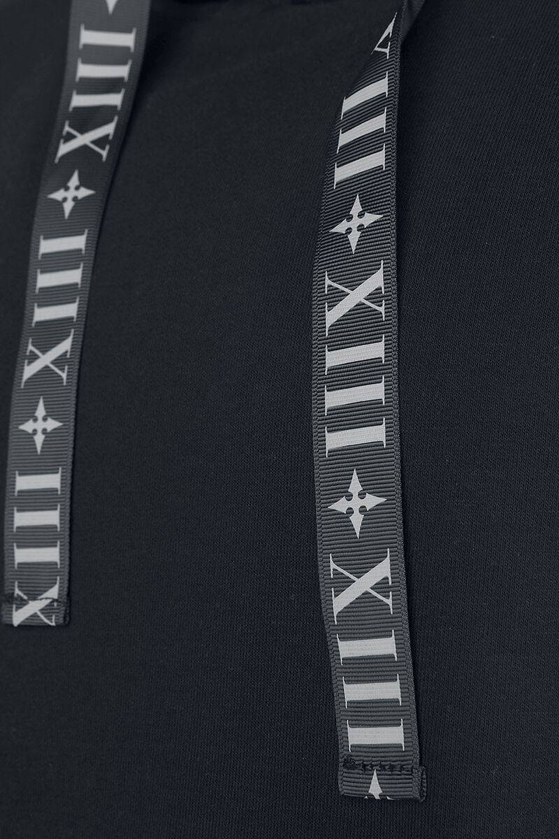 EMP "Organisation XIII" Kapuzenpullover Schwarz/anthrazit Von Kingdom Hearts