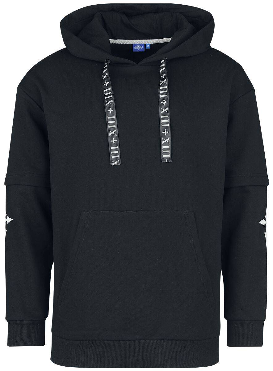 EMP "Organisation XIII" Kapuzenpullover schwarz/anthrazit von Kingdom Hearts