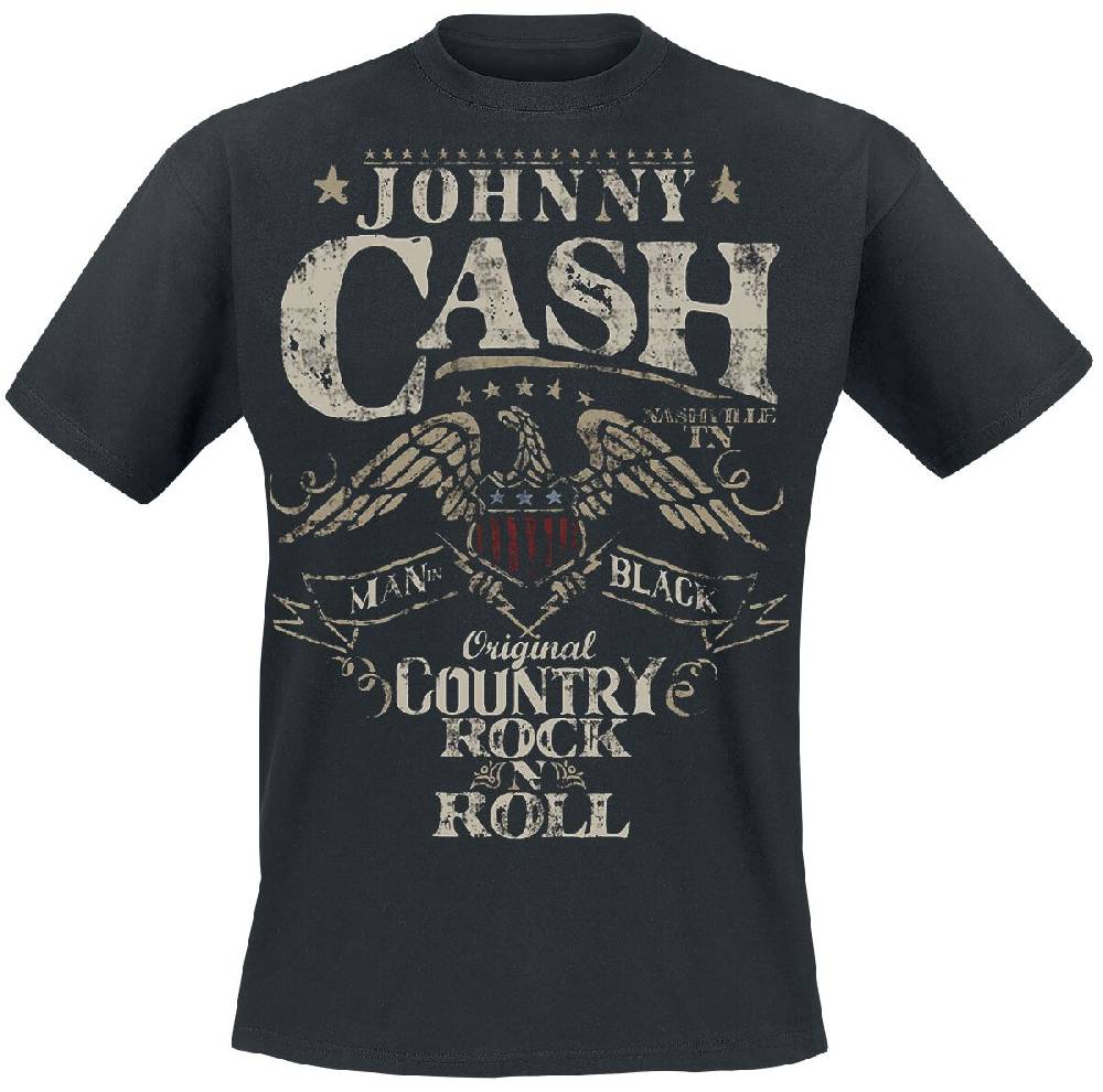 EMP "Original Country Rock n Roll" T-Shirt schwarz von Johnny Cash
