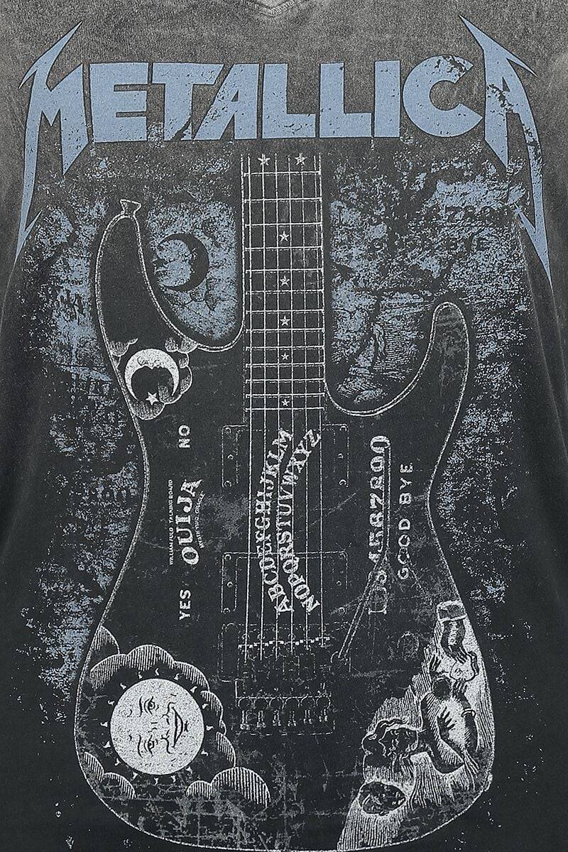 EMP "Ouija Guitar" T-Shirt Schwarz/grau Von Metallica