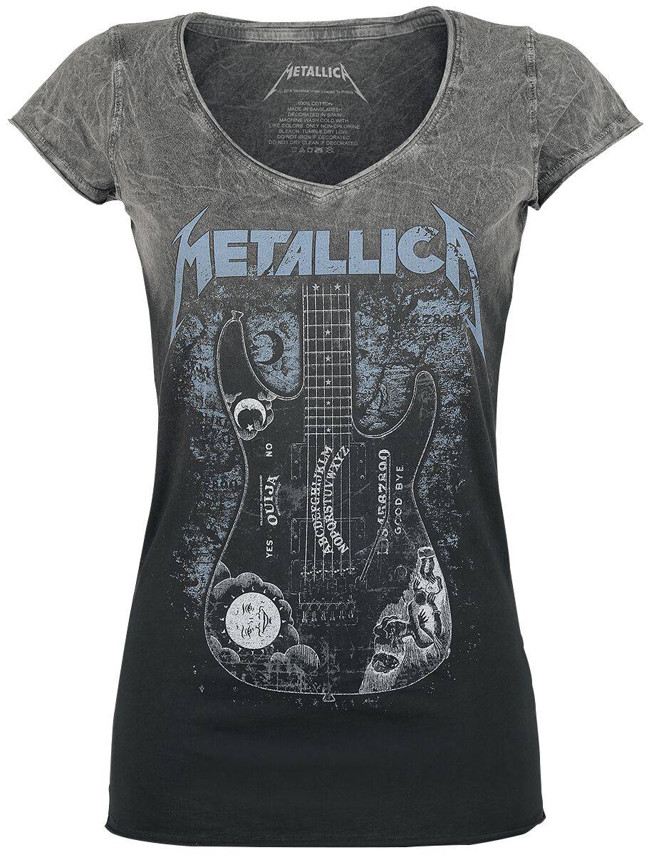 EMP "Ouija Guitar" T-Shirt schwarz/grau von Metallica