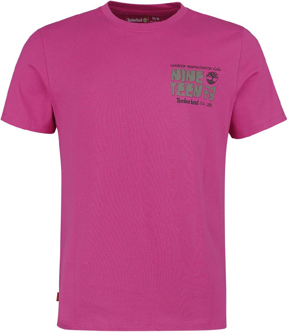 EMP "Outdoor Back Graphic Tee" T-Shirt pink von Timberland