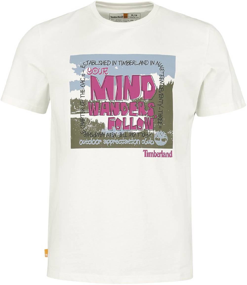 EMP "Outdoor Inspired Graphic Tee" T-Shirt weiß von Timberland