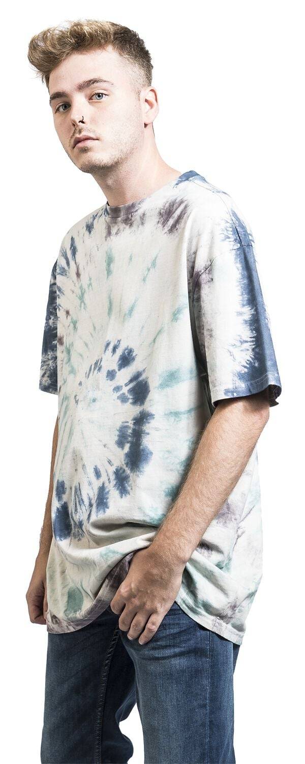 EMP "Oversize Tie Dye Tee" T-Shirt Altweiß Von Urban Classics