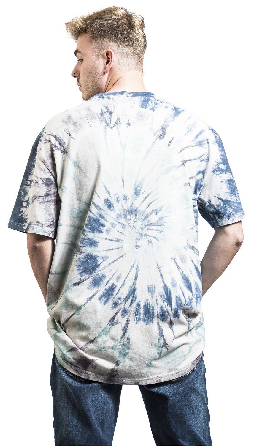 EMP "Oversize Tie Dye Tee" T-Shirt Altweiß Von Urban Classics