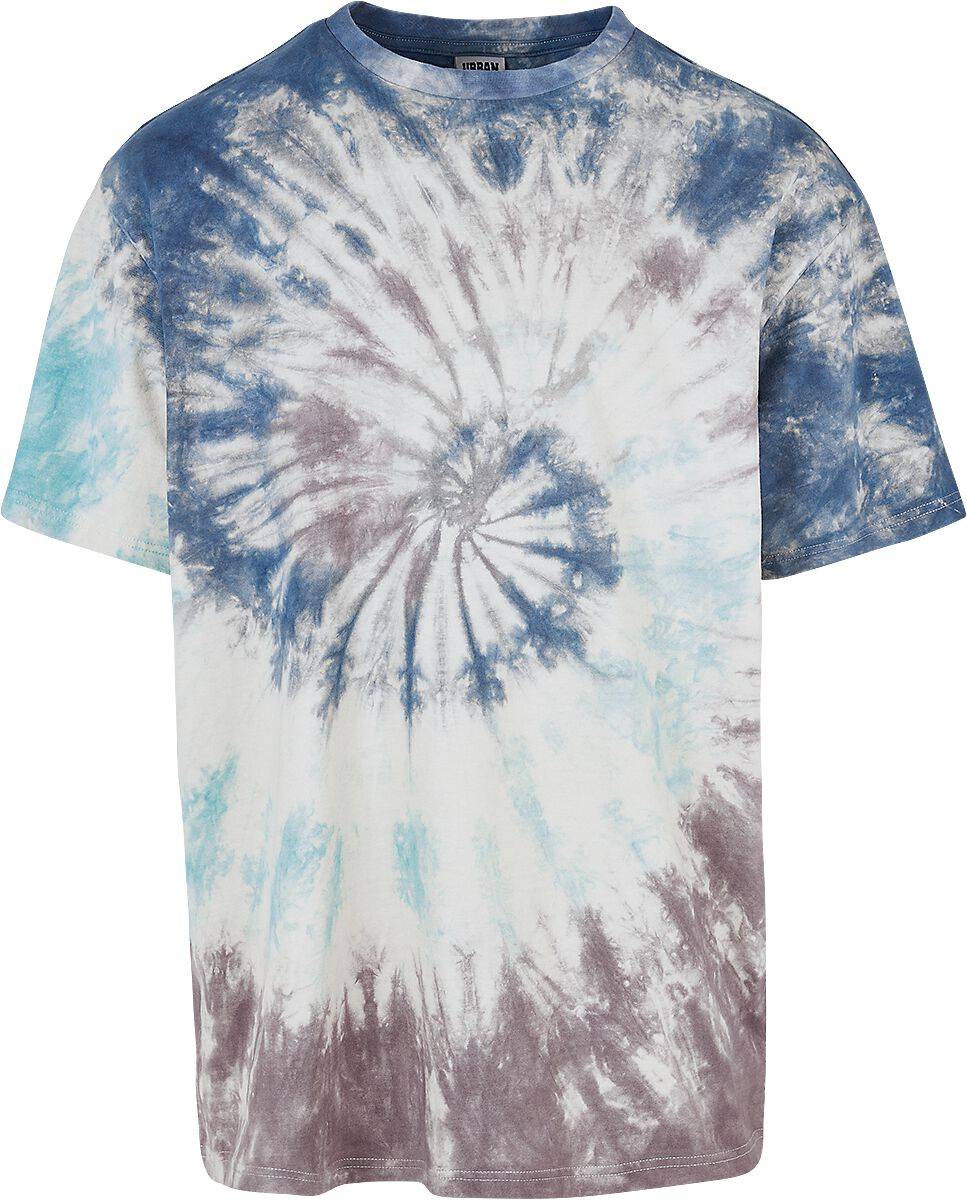 EMP "Oversize Tie Dye Tee" T-Shirt altweiß von Urban Classics