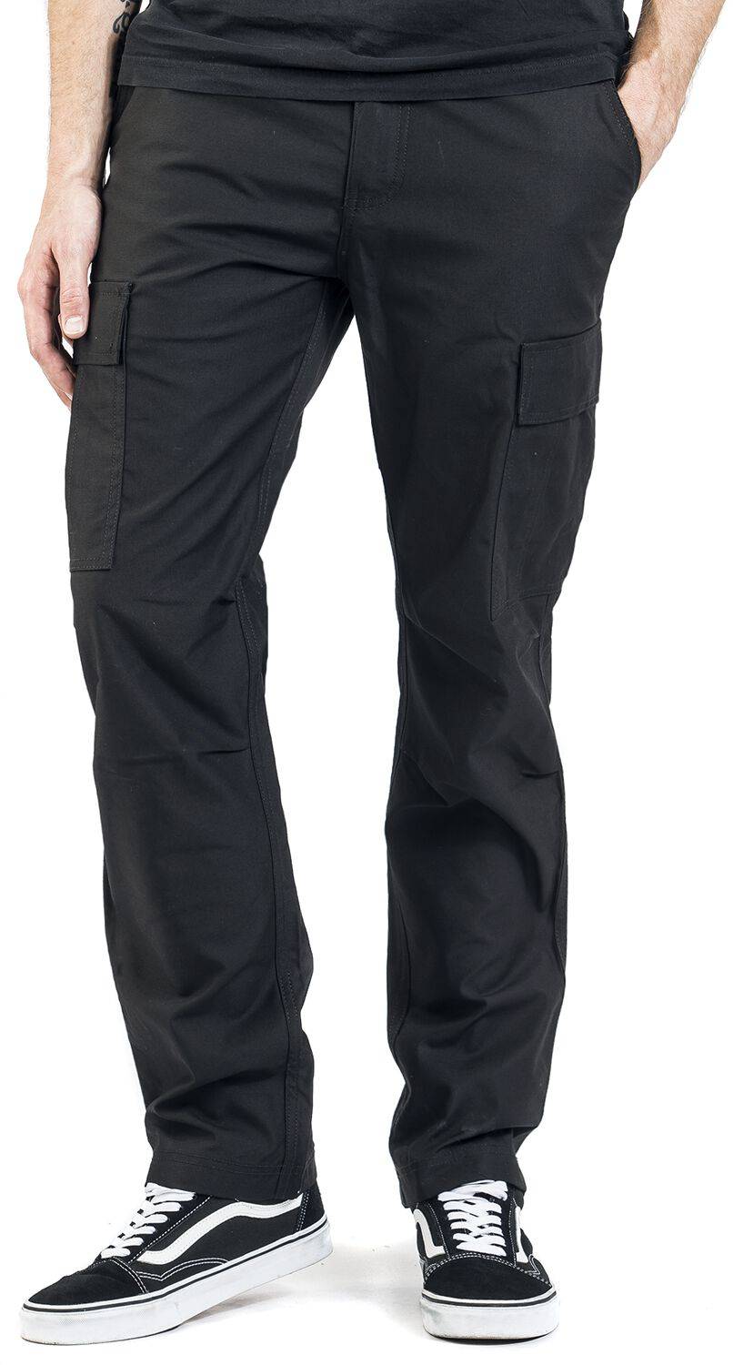 EMP "Owen Pants" Cargohose Schwarz Von Vintage Industries