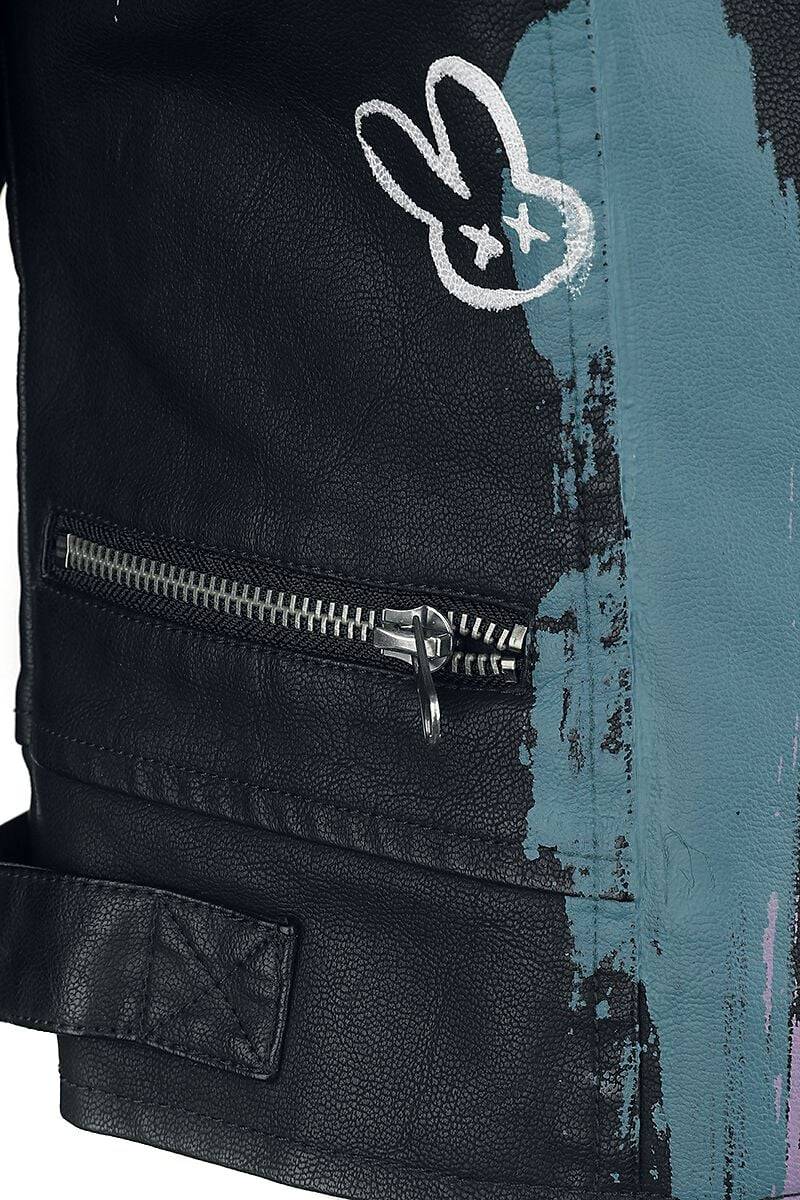 EMP "Paladin" Kunstlederjacke Schwarz Von Tiny Tina's Wonderlands