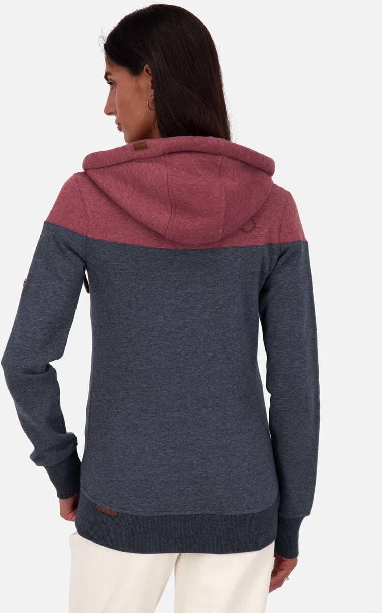 EMP "PalinaAK A Hooded Sweat Jacket" Kapuzenjacke Rot Von Alife And Kickin