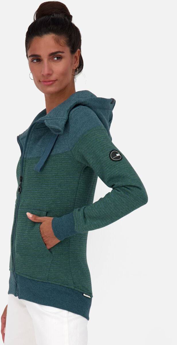 EMP "PalinaAK Z Hooded Sweat Jacket" Kapuzenjacke Blau Von Alife And Kickin