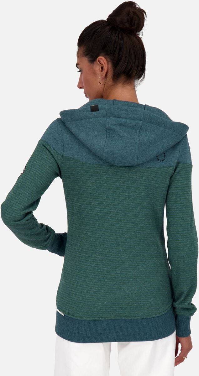 EMP "PalinaAK Z Hooded Sweat Jacket" Kapuzenjacke Blau Von Alife And Kickin