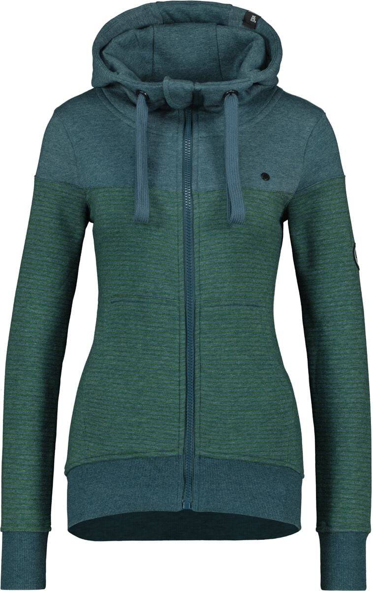 EMP "PalinaAK Z Hooded Sweat Jacket" Kapuzenjacke blau von Alife and Kickin