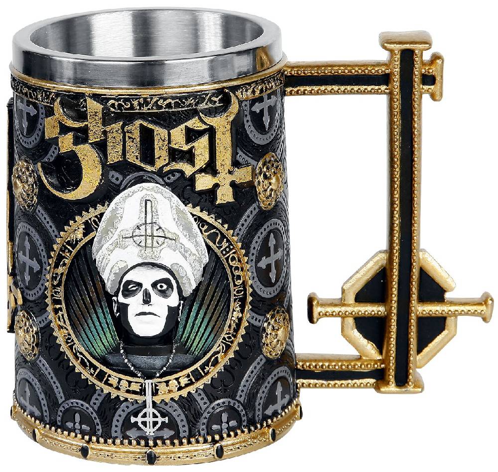 EMP "Papa Emeritus III" Bierkrug multicolor von Ghost