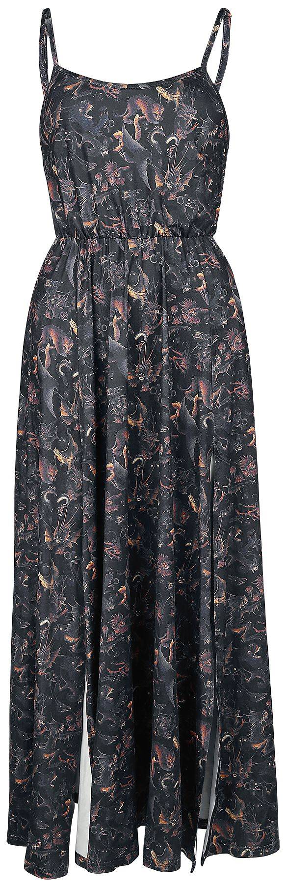 EMP "Paradise Lost Dress" Langes Kleid multicolor von Jawbreaker