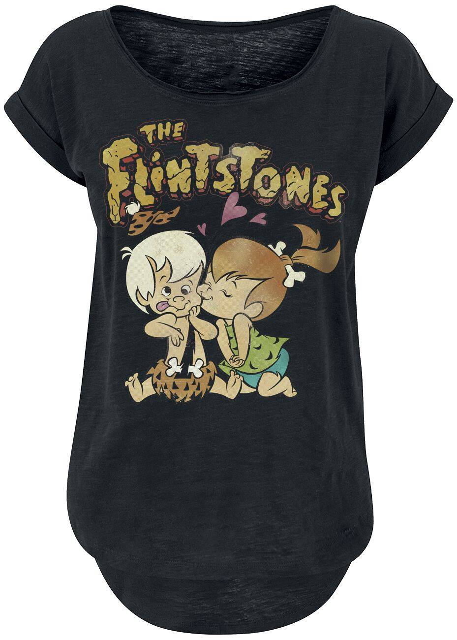 EMP "Pebles & Bambam" T-Shirt schwarz von The Flintstones