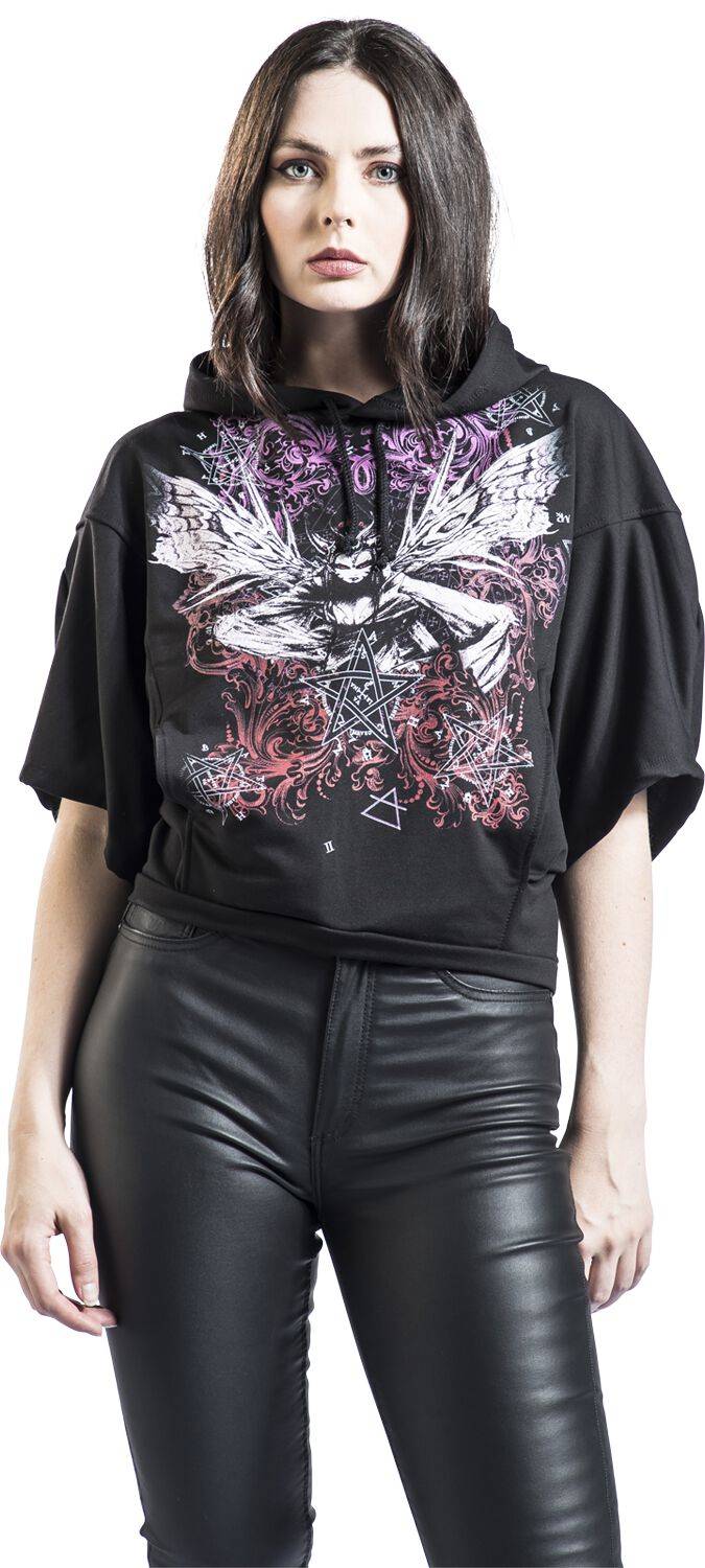 EMP "Pelham" Kapuzenpullover Schwarz Von Alchemy England