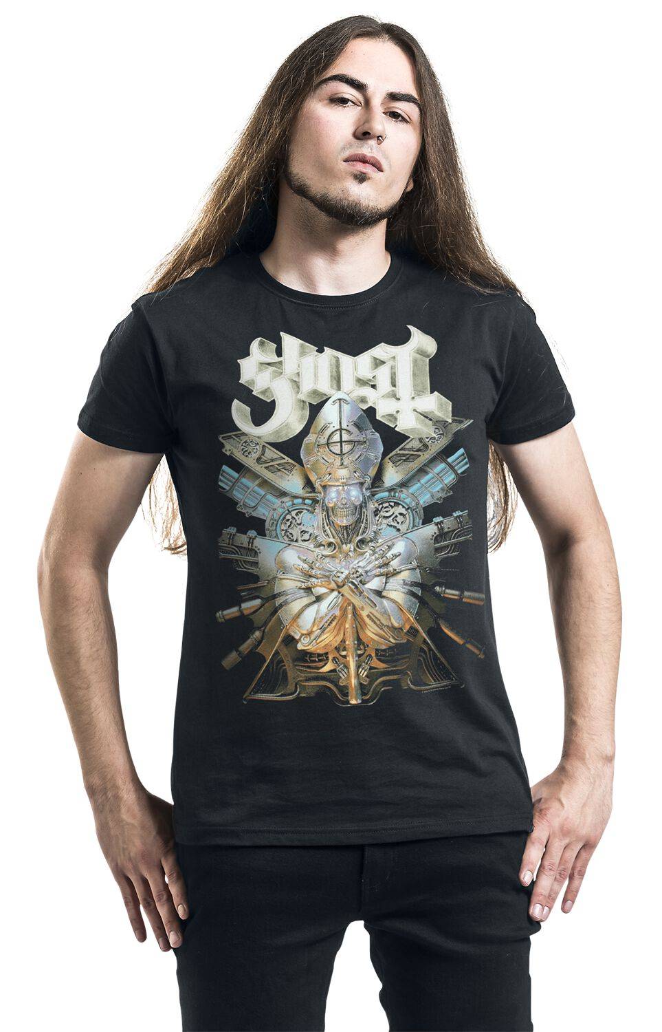 EMP "Phantomime With Background" T-Shirt Schwarz Von Ghost