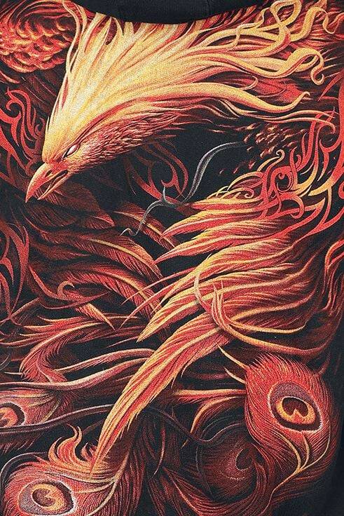 EMP "Phoenix Arisen" Kapuzenpullover Schwarz Von Spiral