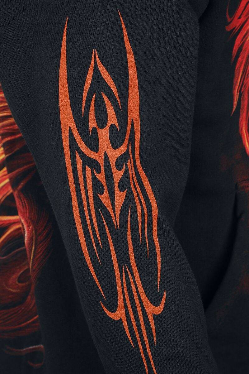 EMP "Phoenix Arisen" Kapuzenpullover Schwarz Von Spiral