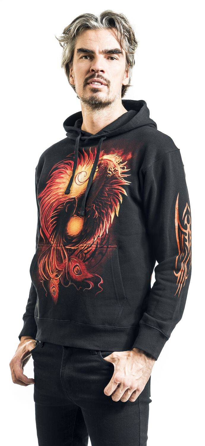 EMP "Phoenix Arisen" Kapuzenpullover Schwarz Von Spiral