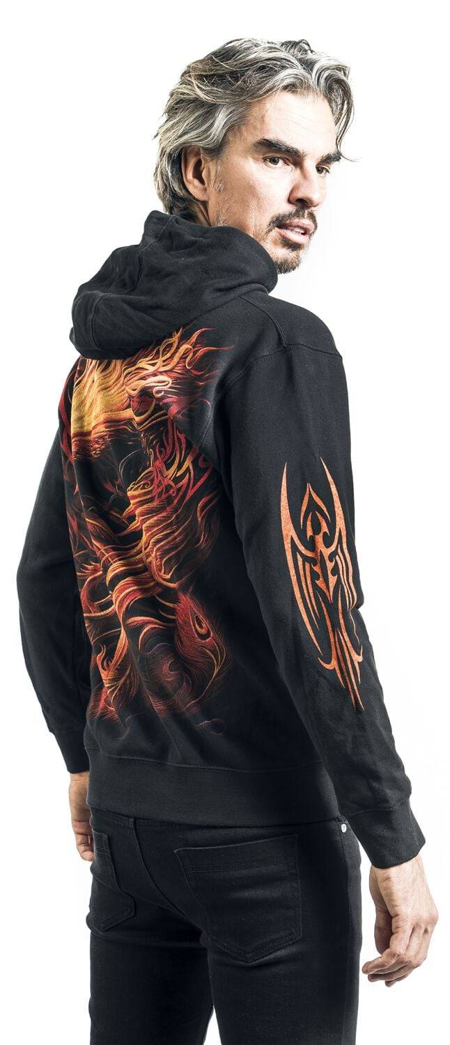 EMP "Phoenix Arisen" Kapuzenpullover Schwarz Von Spiral