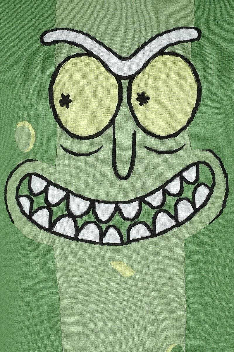 EMP "Pickle Rick" Strickpullover Multicolor Von Rick And Morty