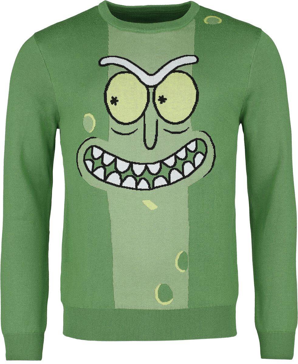 EMP "Pickle Rick" Strickpullover multicolor von Rick And Morty