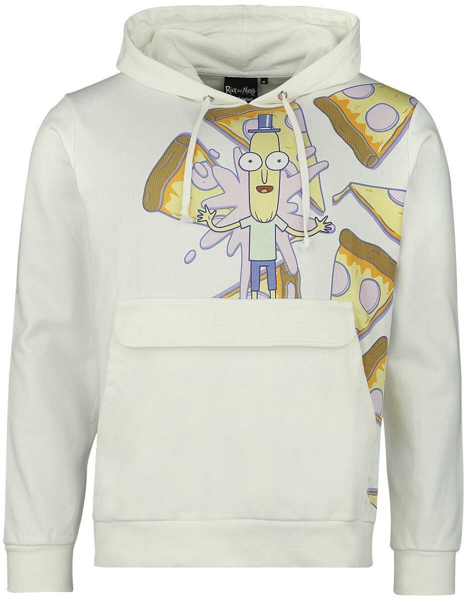 EMP "Pizza Party" Kapuzenpullover weiß von Rick And Morty