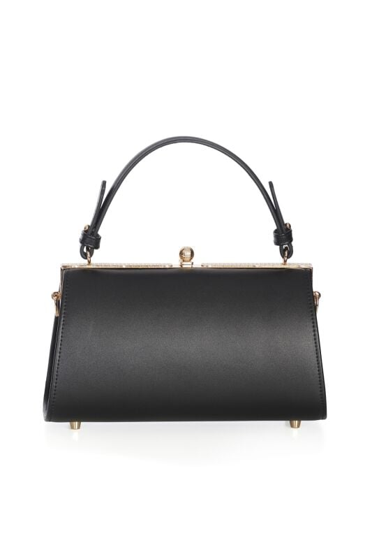 EMP "Pomegranate" Handtasche Schwarz Von Banned Retro