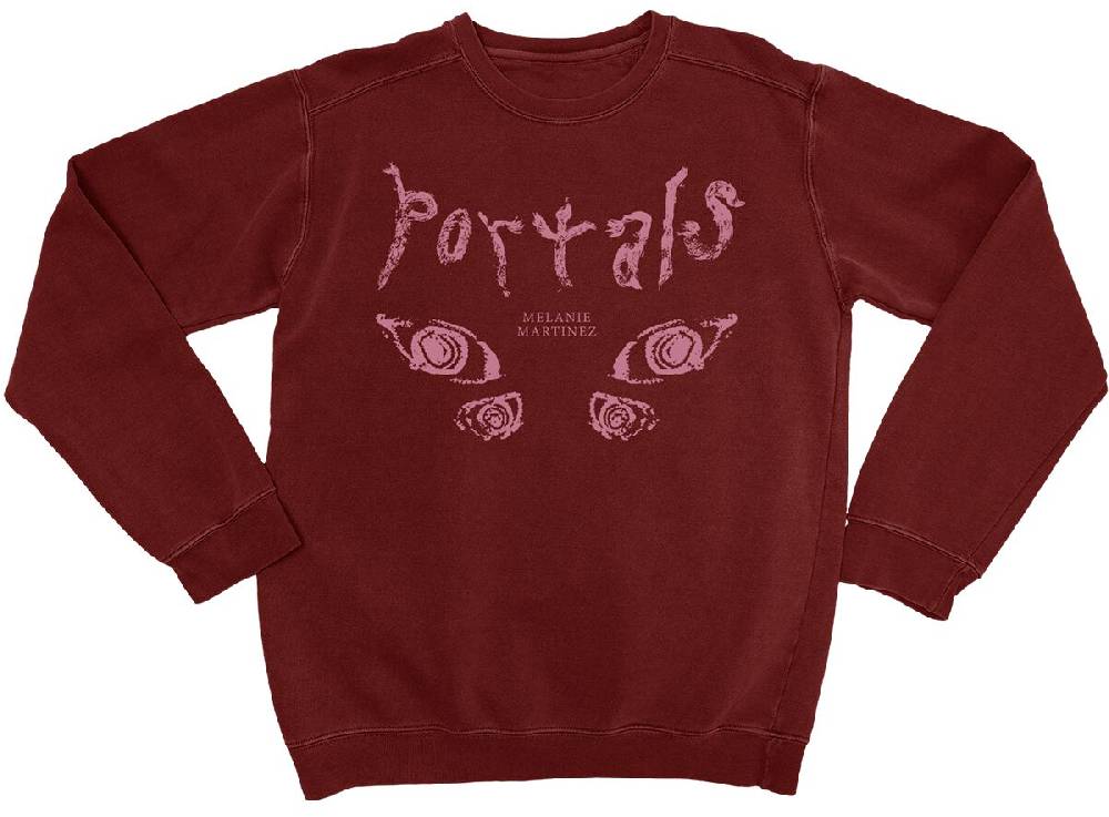 EMP "Portals Moth Sweatshirt" Sweatshirt burgund von Martinez, Melanie
