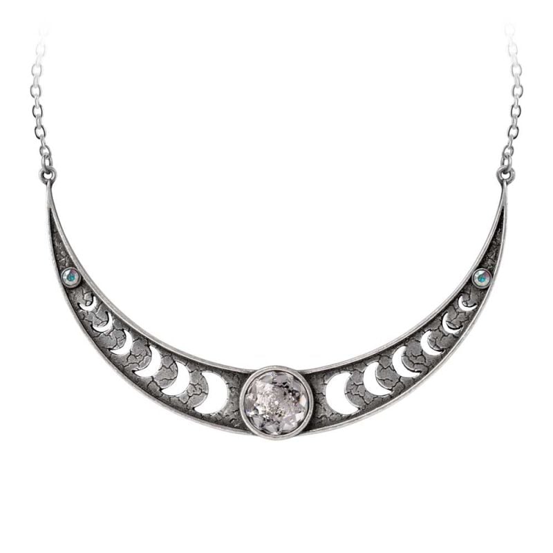 EMP "Priestess of Ishtar Pendant" Halskette silberfarben von Alchemy Gothic
