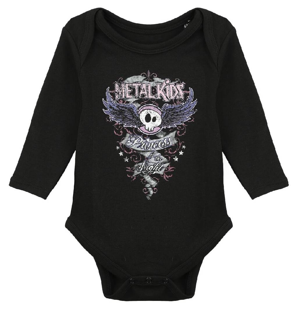 EMP "Princess of the Night Langarmbody" Body schwarz/multicolor von Metal Kids