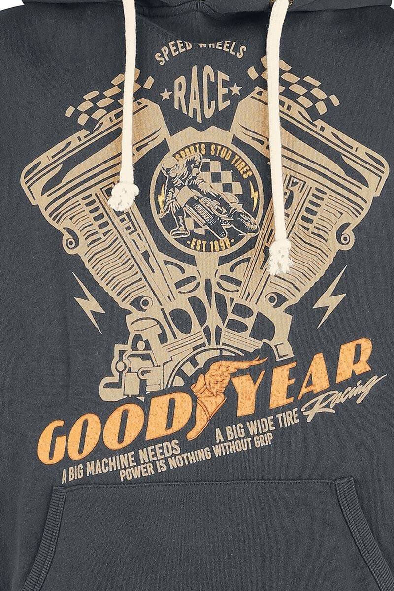 EMP "Princeton" Kapuzenpullover Dunkelgrau Von GoodYear