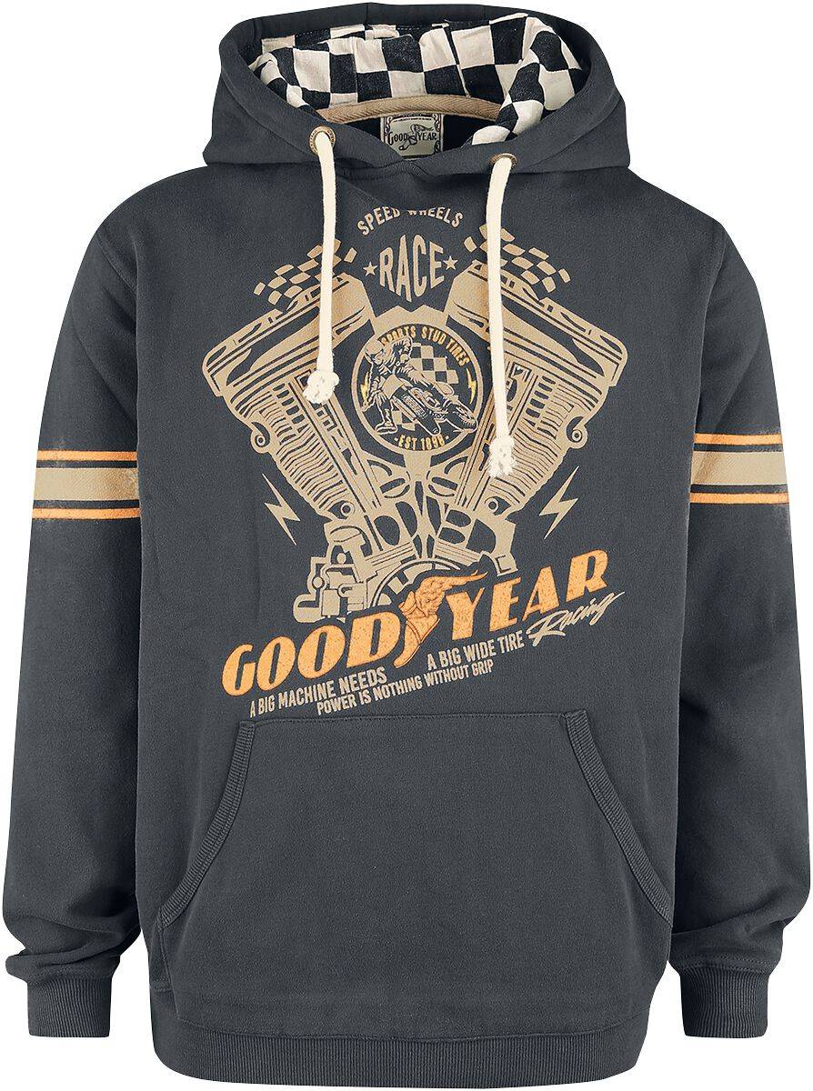 EMP "Princeton" Kapuzenpullover dunkelgrau von GoodYear