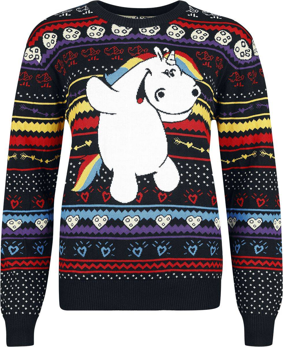 EMP "Pummeleinhorn - Cookie" Weihnachtspullover multicolor von Pummeleinhorn